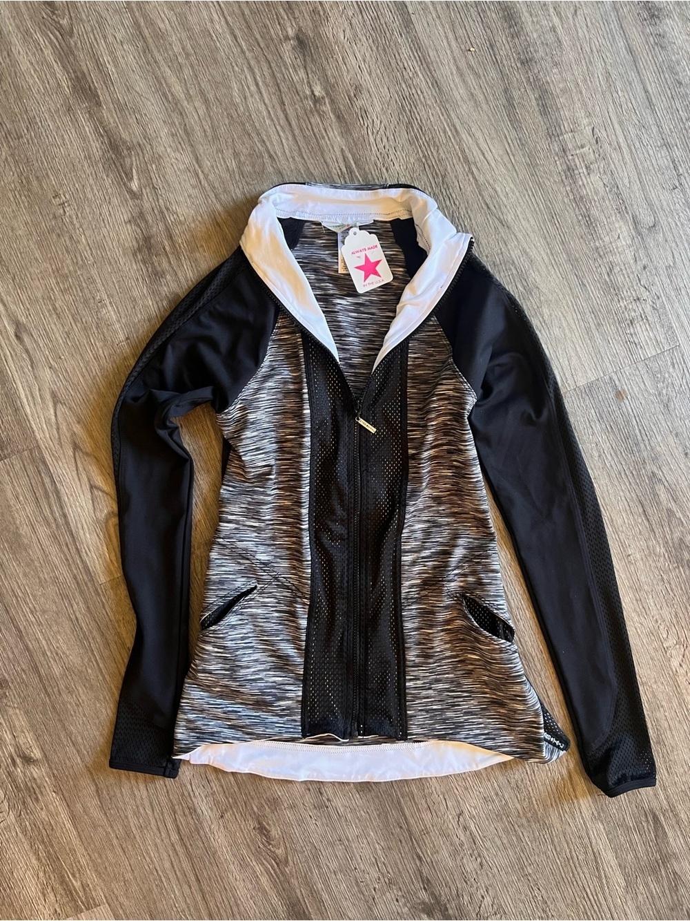 Hard Tail Forever Space Mesh X Running women's full-zip jacket